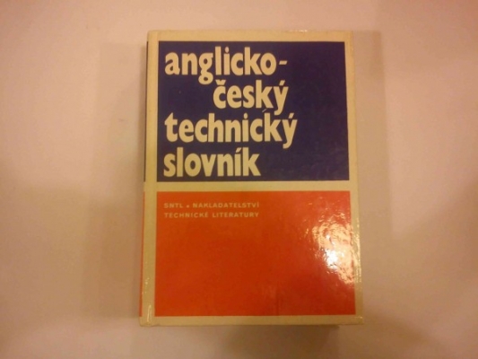 Obrázek pro kol. - Anglicko-český technický slovník